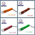 Plastic Button Cell LED Flashlight (178)